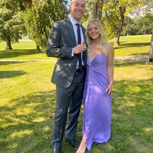 Elegant Lavender Gown